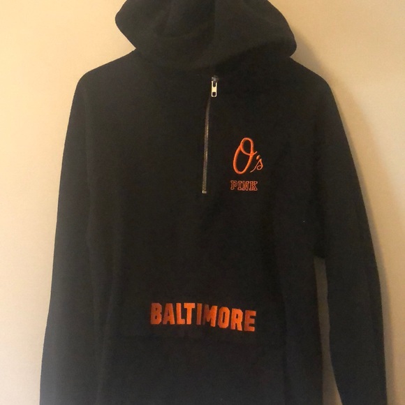 PINK Victoria's Secret Sweaters - Pink Baltimore Orioles fleece